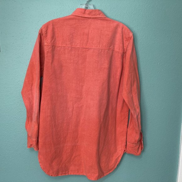 Madewell Ex-Boyfriend Perfect Chambray in Sunset - Picture 2 of 4